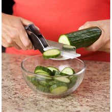 Load image into Gallery viewer, Allstar skæri/hnífur með skurðarbretti