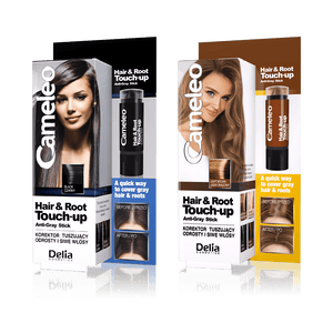 Hair roots touch-up anti-gray stick