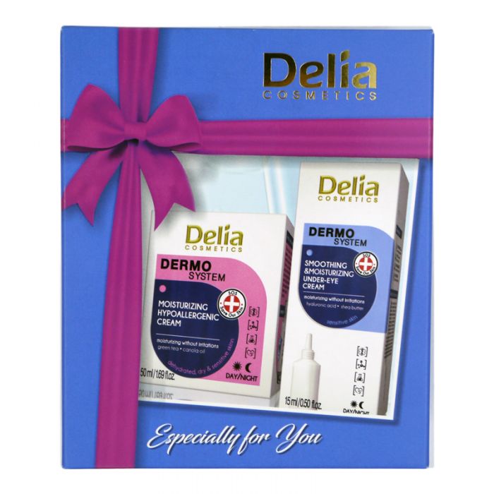 Dermo system set Moisturizing Cream and under-eye cream