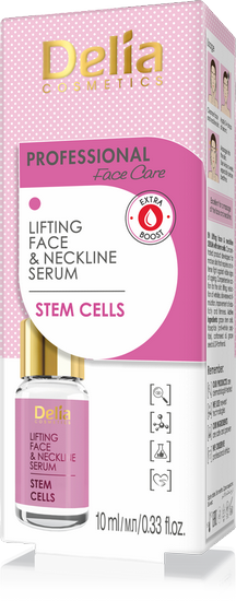 Lifting face serum with stem cells