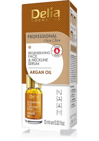 Regenerating face serum with argan oil
