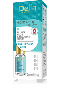 Filling face serum with hyaluronic acid