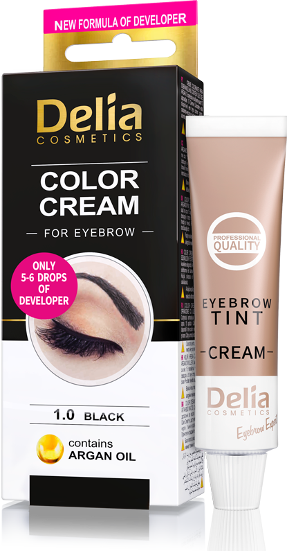 Eyebrow color cream