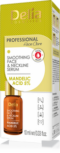 Smoothing face serum with mandelic acid 5%