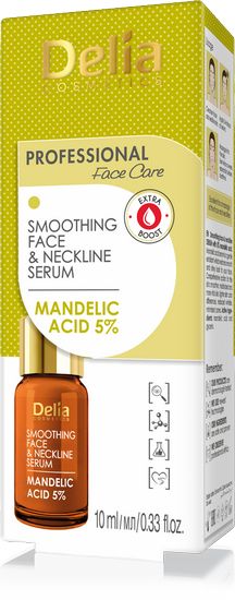 Smoothing face serum with mandelic acid 5%