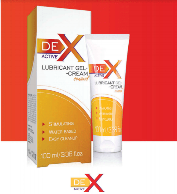 Dex Active Lubricant Gel Cream - Sleipiefni