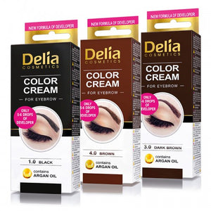 Eyebrow color cream
