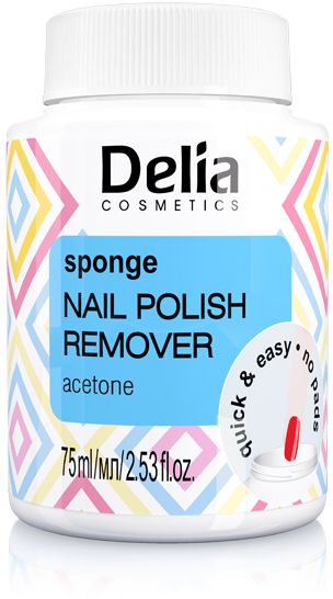 Sponge Nail Polish Remover Acetone