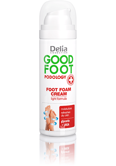 Foot foam-cream