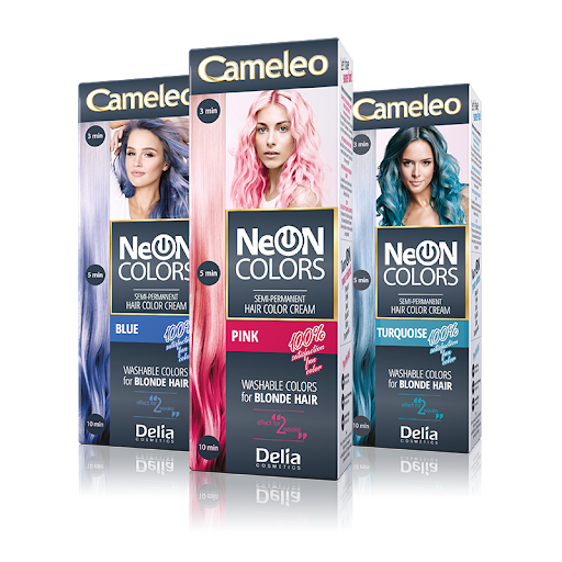 NEON COLORS semi-permanent hair color cream